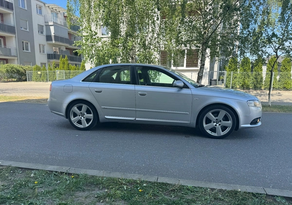 Audi A4 cena 24500 przebieg: 244000, rok produkcji 2006 z Września małe 497